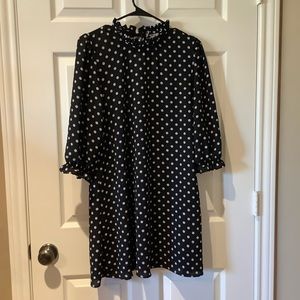 Black & White Polka Dot Dress